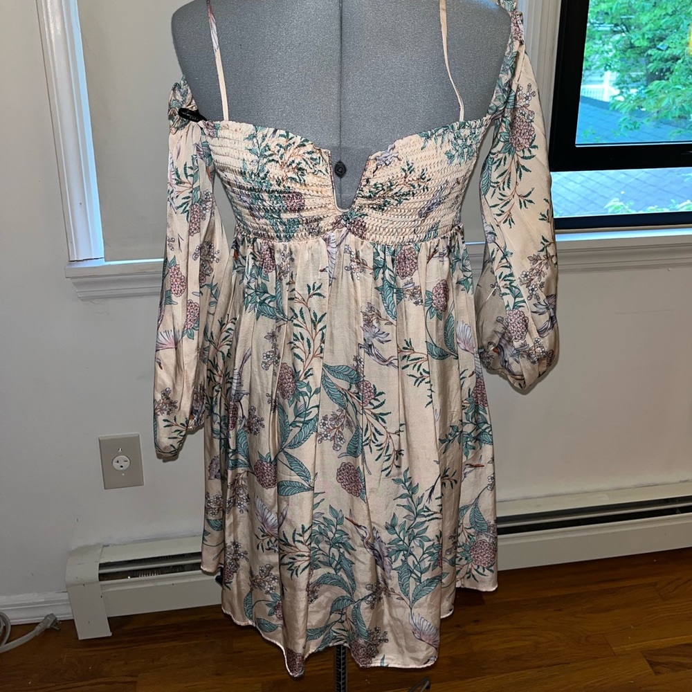 zara silky dress